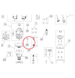 Imán Rotor Ø27x9mm Triturador TR/BM350