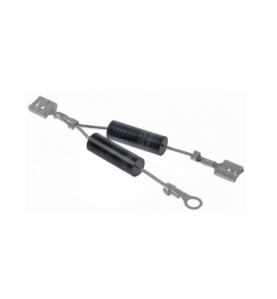 diodo de alta tensión tipo RG505 empalme F4,8mm / ojal M4 para microondas horeca