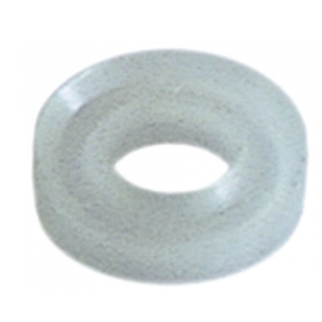 junta plástico ø ext. 13mm int.ø 6,5mm espesor 4mm UE 1 pzs