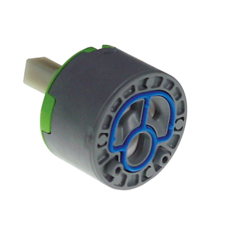 cartucho cerámica D1 ø 47mm H1 30,5mm H2 40,5mm H3 62,5mm D2 ø 25,8mm con 2 pernos de retención electrolux