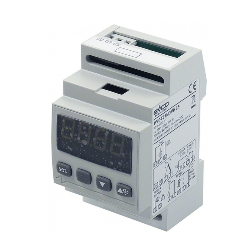 controlador electrónico EVERY CONTROL tipo EC6-133 aliment. 24V tensión AC Pt100 -50 a 600°C