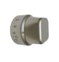 Mando Oro Ø45 0-60 min. Eje Ø6x4.6mm unox