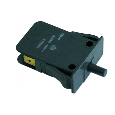 Microinterruptor con varilla 400V 16A 2NO Tecnoinox, Valentine