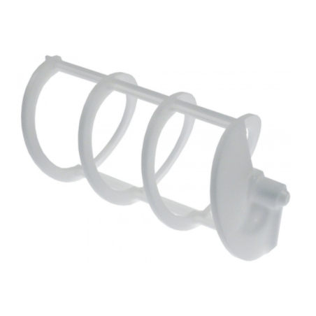 Helice mezcladora L 310mm ø 137mm UGOLINI