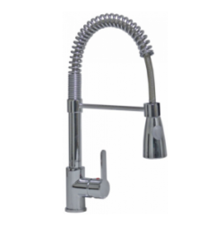 Ducha para vajilla con grifo monomando de 1 orificio mando corto