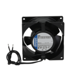 ventilador axial L 92mm An 92mm H 38mm 230VAC 50Hz 12W cojinete rodamiento de bolas