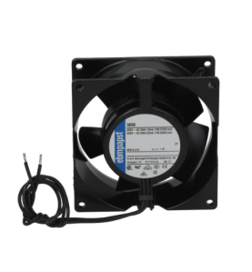 ventilador axial L 92mm An 92mm H 38mm 230VAC 50Hz 12W cojinete rodamiento de bolas