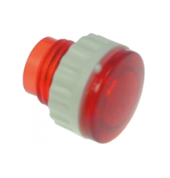 casquillo para lámpara de señalización medida de montaje ø10mm rojo UE 10 pzs