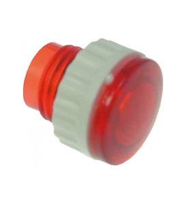 casquillo para lámpara de señalización medida de montaje ø10mm rojo UE 10 pzs