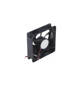 Ventilador axial L 92mm An 92mm H 25mm 24VDC 2,4W cojinete rodamiento de bolas empalme cable 300mm