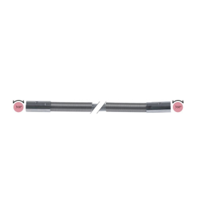 tubo de ducha empalmes 1/2" L 1000mm p de trabajo 10bar p de reventamiento 90bar
