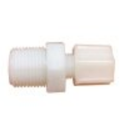 Racor 3/8"xM11 Plástico Blanco