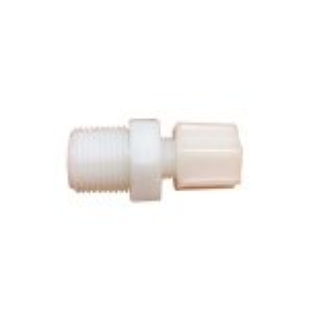 Racor 3/8"xM11 Plástico Blanco
