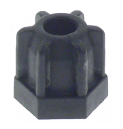 tuerca de racor rosca M10x1 H 16mm EC 16 plástico UE Aristarco