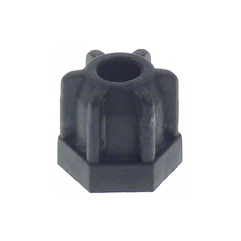 tuerca de racor rosca M10x1 H 16mm EC 16 plástico UE Aristarco