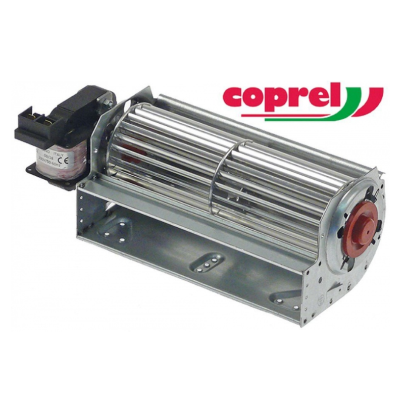 ventilador tangencial COPREL rodillo ø 60mm L rodillo 180mm espesor de núcleo laminado 15mm