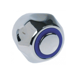 manilla agua fría alojamiento del eje 6mm H 39,5mm azul int.ø 32,5mm ø ext. 50mm