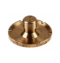 Distribuidor de agua ø 30mm agujero ø 2mm H 14mm M M10x1 muescas 2mm latón 2 orificios