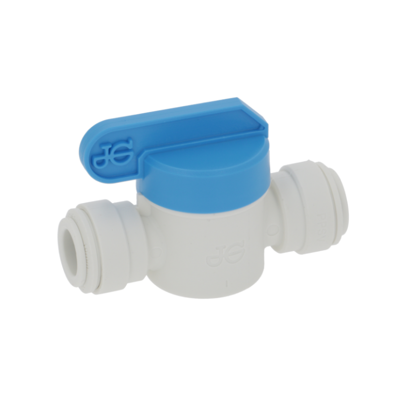 Válvula de cierre John Guest empalme de tubo ø10mm - ø10mm Válvula de cierre John Guest empalme de tubo ø10mm - ø10mm