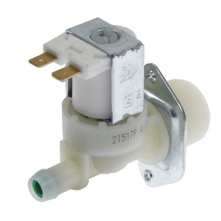 Electroválvula magnética simple recto 230VAC entrada 3/4" salida 11,5mm reducción salida 0,25l/min DN10