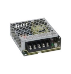 Alimentador primaria 110-240VAC secundaria 24VDC Mean Well tipo LRS-50-24