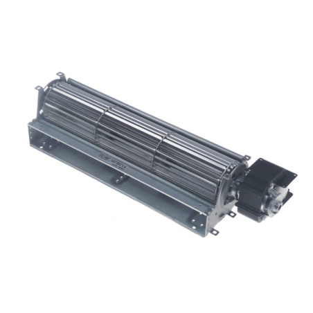 ventilador tangencial rodillo ø 60mm L rodillo 300mm posición del motor derecho
