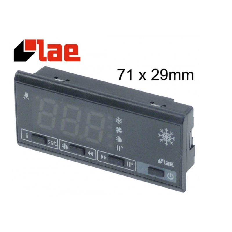 unidad de teclado LAE tipo LCD5-S medida de montaje 71x29mm Lae