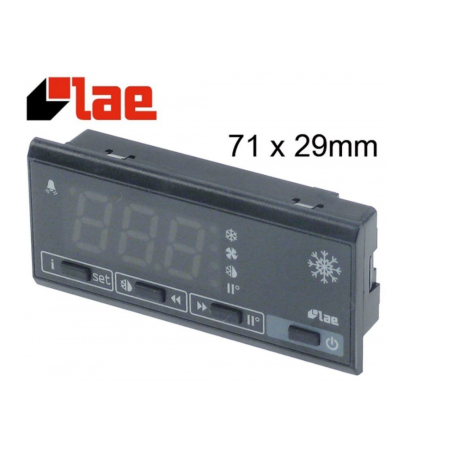 unidad de teclado LAE tipo LCD5-S medida de montaje 71x29mm Lae