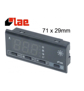 unidad de teclado LAE tipo LCD5-S medida de montaje 71x29mm Lae