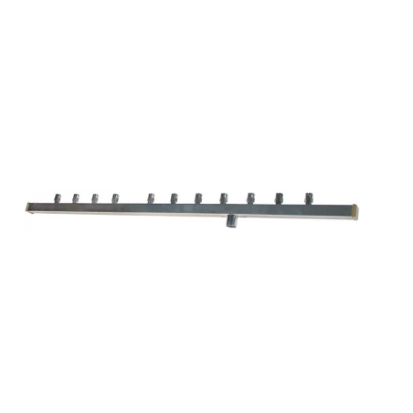 brazo rociador L 670mm boquillas 11 para tipo de cubito de hielo C