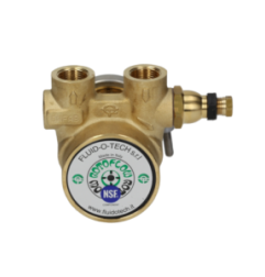 cabezal de bomba PA1504 FLUID-O-TECH L 82mm 150l/h empalme 3/8" GAS con bypass latón