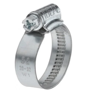 Abrazadera de tubo ø 20-32mm ancho 9mm UE 10 pzs DIN 3017 (10 Unidades)