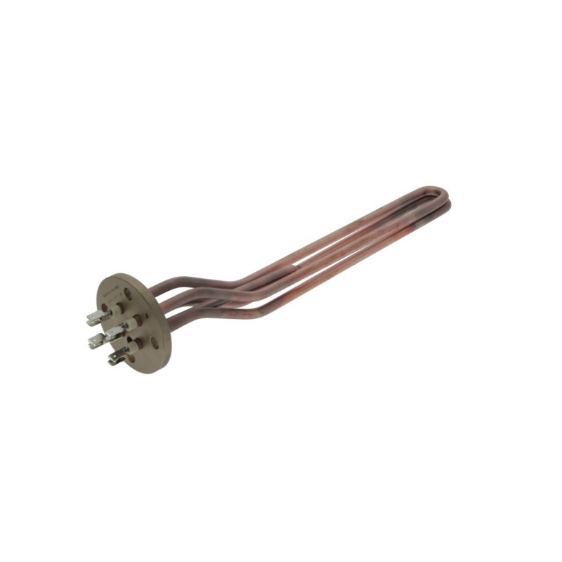 Resistencia 2750/3300W 220/240V espirales 2 montaje ø 42mm dist. del agujero 39mm L 338mm Bezzera