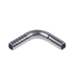 Empalme de tubos inox tubo ø 7-7mm acodado 90°
