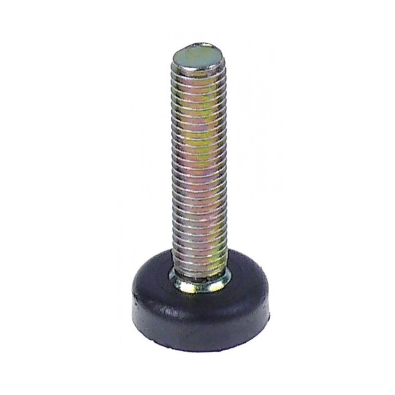 Pie de aparato rosca M10 rosca L 45mm H 8mm ø 24mm UE 1 pzs Pie de aparato rosca M10 rosca L 45mm H 8mm ø 24mm UE 1 pzs