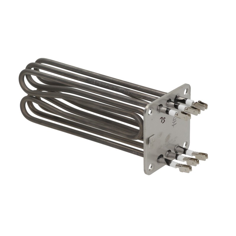 Resistencia 9000W 230V espirales 3 L 205mm An 38mm H 70mm casquillo portasondas 1