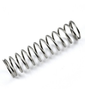 Resorte de compresión ø 20,5mm L 76mm espesor de hilo 1,7mm spirales 7 SPM