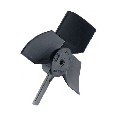 Rodete ventilador soplado ø 100mm inclinación de la pala 30° plástico ELCO