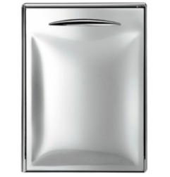 puerta L 445mm An 604mm acero inoxidable izquierdo