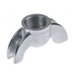 Salida de portafiltro rosca 3/8" 2 vías curvado distancia de la boca de salida 33mm ASCASO