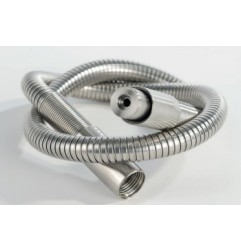 tubo de ducha empalmes 1/2" L 1000mm inox p de trabajo 10bar p de reventamiento 40bar