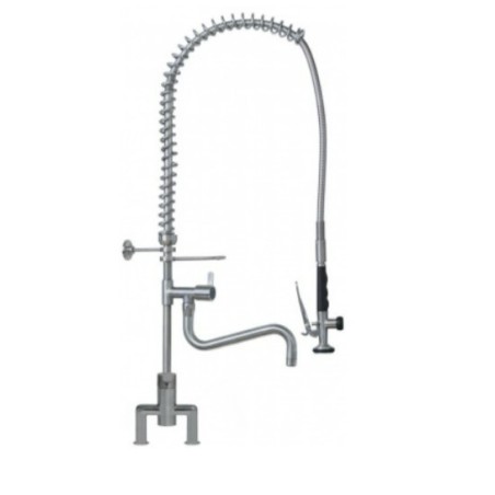 ducha para vajilla INOX con grifo/caño orientable manilla cartucho cerámica ø47mm