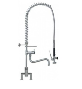 ducha para vajilla INOX con grifo/caño orientable manilla cartucho cerámica ø47mm