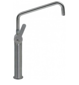 grifo monomando de 1 orificio INOX manilla cartucho cerámica ø47mm grifo monobloc