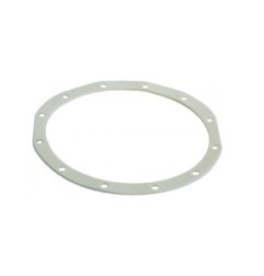 junta para calentador de agua D1 ø 243mm D2 ø 205mm espesor 3mm 12 orificios PTFE