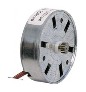 Motor FIBER piñón ø 6,6mm dientes 15 aliment. 230V 50/60Hz sentido de rotación derecho