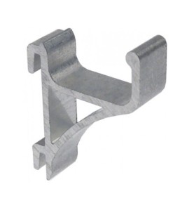 Soporte de bandeja L 25,5mm An 9mm H 32,5mm aluminio Horeca