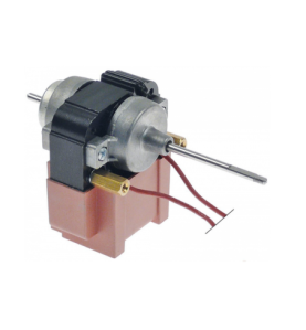 Motor de ventilador 220-240V 50Hz 5W eje ø 4mm L 140mm An 65mm H 76mm