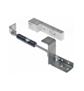 Resorte de gas derecho 80N D1 ø 6mm D2 ø 15mm L 162mm