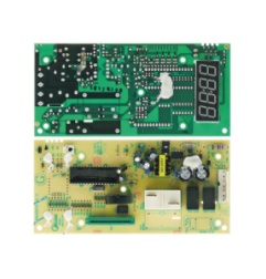 Placa de display para microondas GMW1125 L 165mm An 78mm para Metro/Makro display 4 dígitos